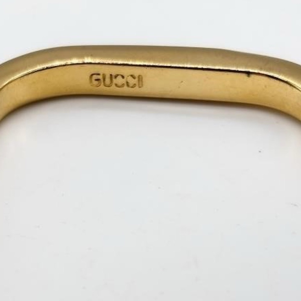 Gucci Gold and Red Enamel Bracelet - Picture 4 of 4